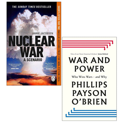 War and Power (HB), Nuclear War by Annie Jacobsen 2 Books Collection Set - The Book Bundle