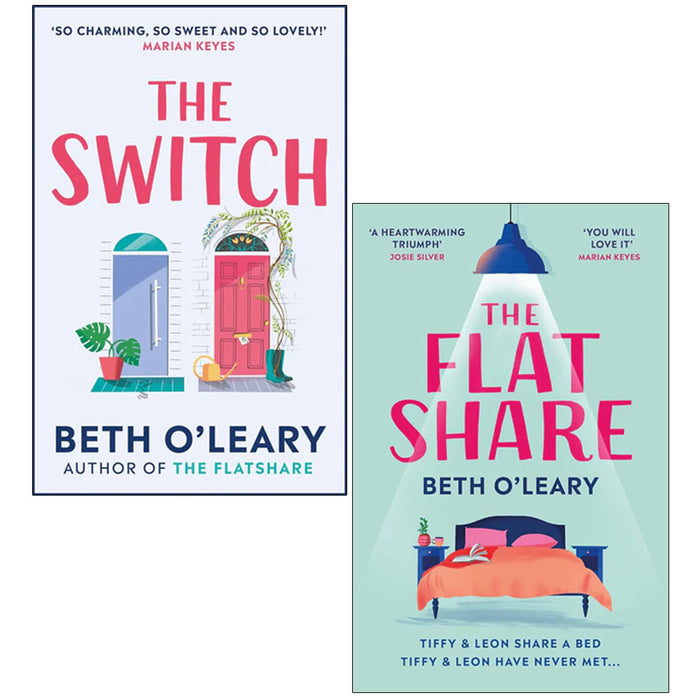 Beth O'Leary 2 Books Collection Set (The Flatshare, The Switch) - The Book Bundle