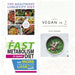 vegan in 7, The Healthiest Longevity Diet, and The Fast Metabolism Diet For Beginners 3 Books Collection Set - The Book Bundle