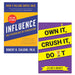 Influence, New and Expanded UK, OWN IT, CRUSH IT, DO IT 2 Books Collection Set - The Book Bundle