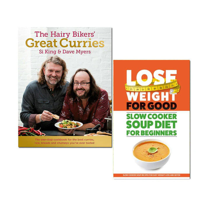 Hairy Bikers' Great Curries, Lose Weight For Good 2 Books Collection Set