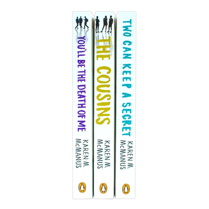 Karen M. McManus 3 Books Collection Set (The Cousins, Two Can Keep a Secret, You will be the Death of Me) - The Book Bundle