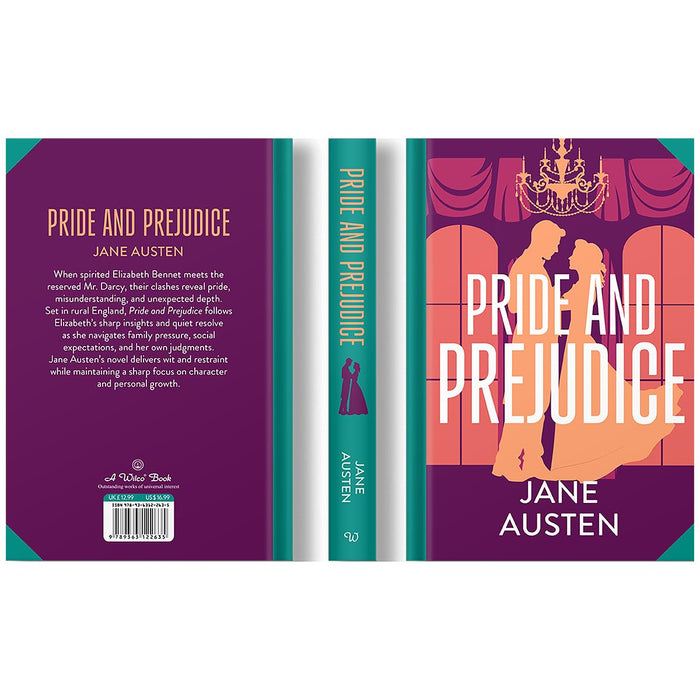 Pride and Prejudice by Jane Austen (Deluxe Hardback Sprayed Edge Edition) - The Book Bundle