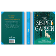 Hardcover of The Secret Garden Deluxe Sprayed Edge Edition by Frances Hodgson Burnett for ages 9-12, featuring a colorful illustrated cover.