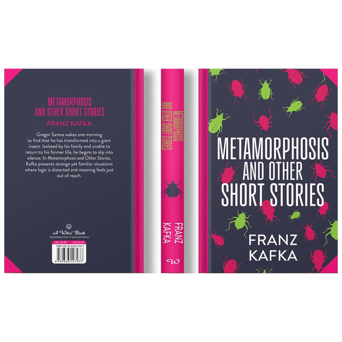 The Metamorphosis and Other Stories by Franz Kafka (Deluxe Hardback Sprayed Edge Edition) - The Book Bundle