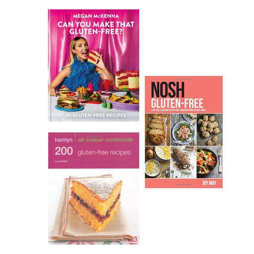 Can You Make That Gluten-Free?, NOSH Gluten-Free & Hamlyn All Colour Cookbook 3 Books Set - The Book Bundle