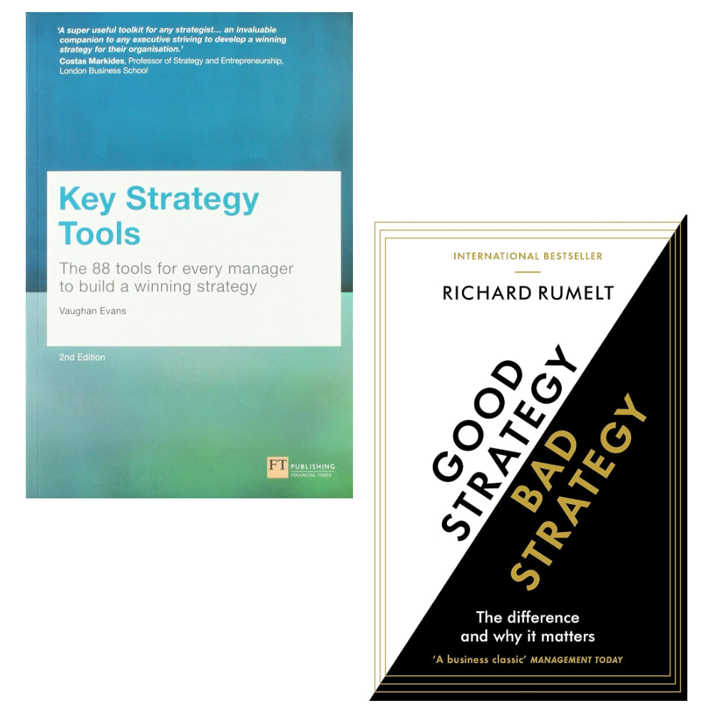 Good Strategy/Bad Strategy & Key Strategy Tools 2 Books Set | The Book ...