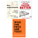 Tiny Experiments , Smarter Faster Better & Who The F*ck Are You? 3 Books Collection Set - The Book Bundle