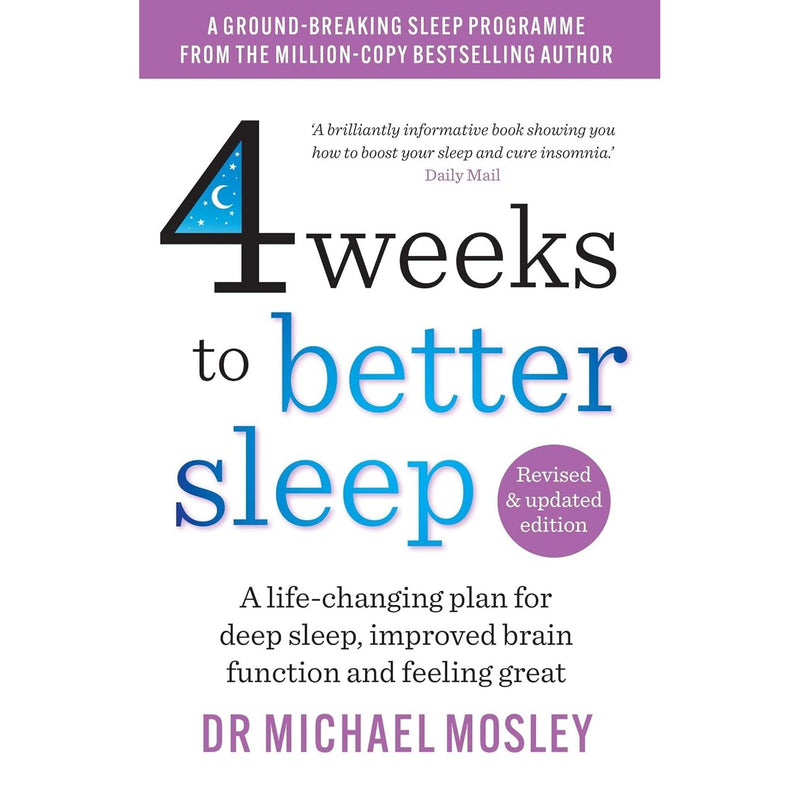 Think Less Sleep More, The Art of Sleeping & 4 Weeks to Better Sleep 3 Books Collection Set - The Book Bundle