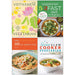 Vietnamese Vegetarian[Hardcover], Vegetarian 5:2 Fast Diet for Beginners, 200 Easy Vegetarian Dishes & The Skinny Slow Cooker Vegetarian Recipe Book 4 Books Collection Set - The Book Bundle