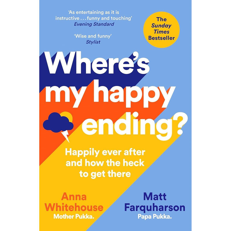 Set of three paperback non-fiction books by Dr. Mark Williamson, Kaori Sato, Anna Whitehouse, and Matt Farquharson on happiness and staying positive.