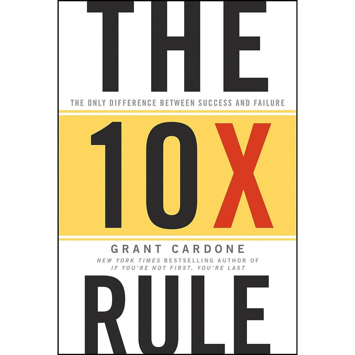 The 10X Rule, 360 Degree Excel at Anything and Everything & The Science of Being Great 3 Books Collection Set - The Book Bundle