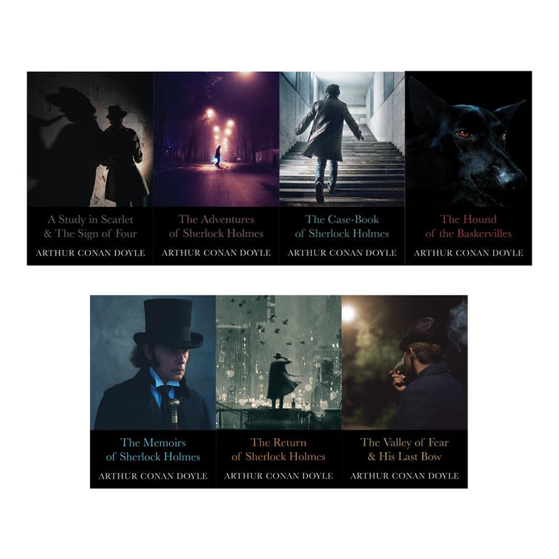 Sherlock Holmes 7 Books Collection Set by Arthur Conan Doyle - Fiction - Paperback