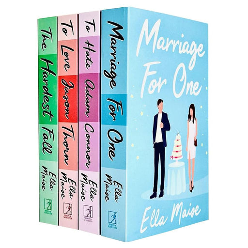 Ella Maise Collection 4 Books Set (Marriage for One, The Hardest Fall, To Love Jason Thorn, To Hate Adam Connor) - The Book Bundle