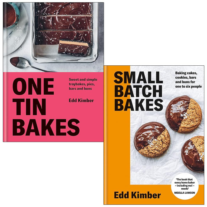 Edd Kimber Collection 2 Books Set (One Tin Bakes and Small Batch Bakes) - The Book Bundle