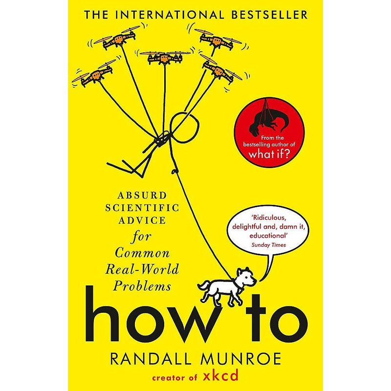 Randall Munroe 2 Books Collection Set (How To & What If?) - The Book Bundle