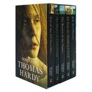 Set of five Thomas Hardy classic novels including Jade the Obscure and Far from the Madding Crowd in elegant editions.
