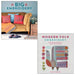 Nancy Nicholson 2 Books Collection Set (Big Embroidery, Modern Folk Embroidery) - The Book Bundle