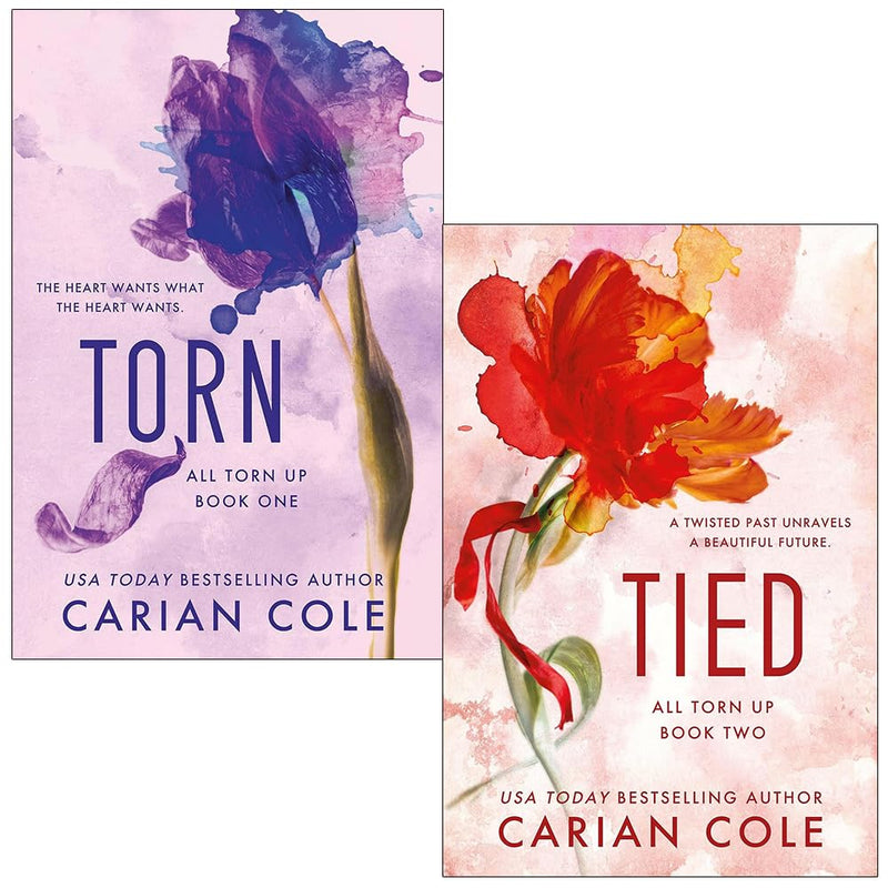 All Torn Up 2 Books collection set by Carian Cole featuring Torn and Tied in paperback, romantic fiction from Forever Ltd.
