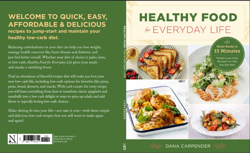 Healthy Food For Everyday Life Low Carb Recipes By Dana Carpender - Non Fiction - Paperback