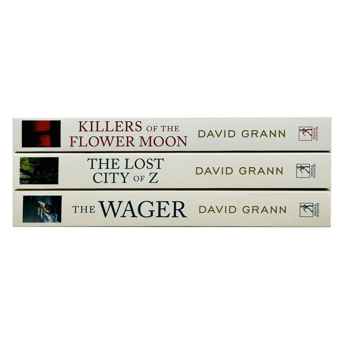 David Grann Collection 3 Books Set (Killers of the Flower Moon, The Lost City of Z & The Wager) - The Book Bundle