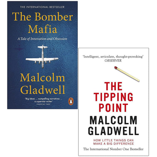 The Bomber Mafia and The Tipping Point By Malcolm Gladwell 2 Books Collection Set - The Book Bundle