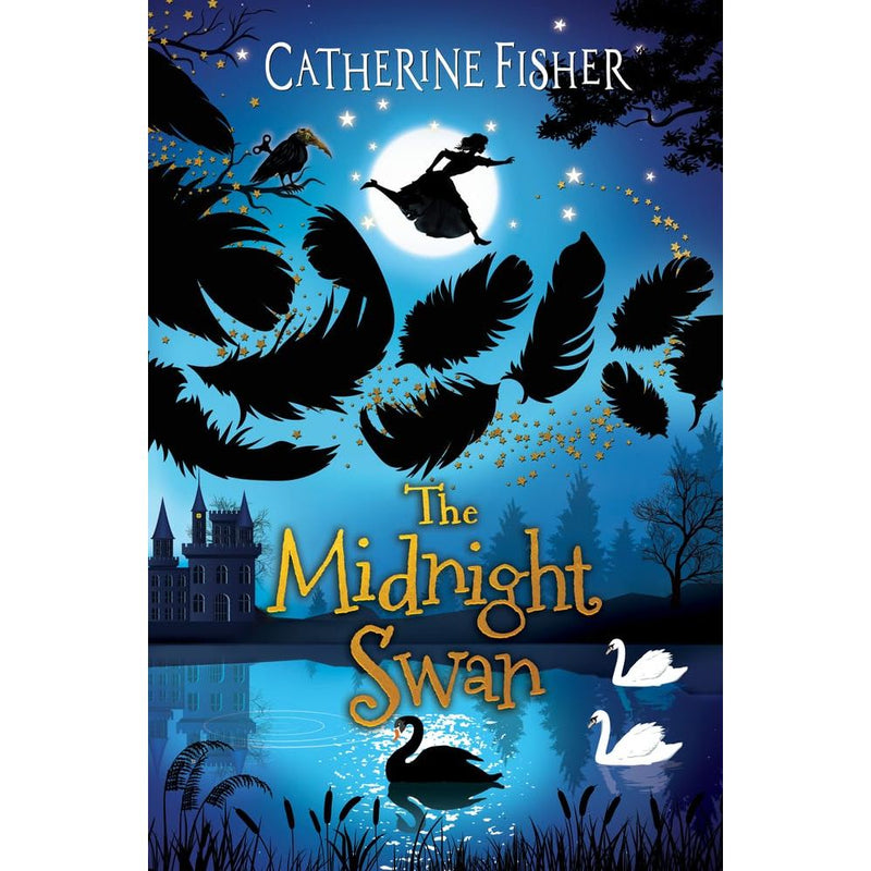 Three-book set of The Clockwork Crow series by Catherine Fisher, featuring The Clockwork Crow, The Velvet Fox, and The Midnight Swan.