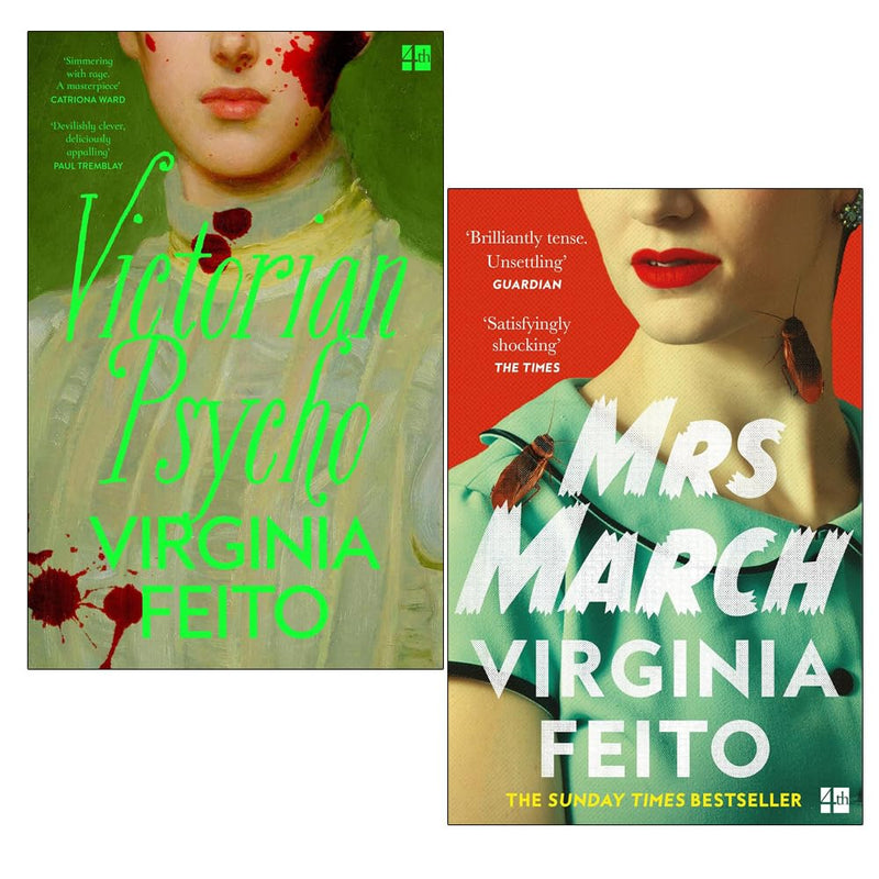 Virginia Feito Collection 2 Books Set (Victorian Psycho and Mrs March) - The Book Bundle