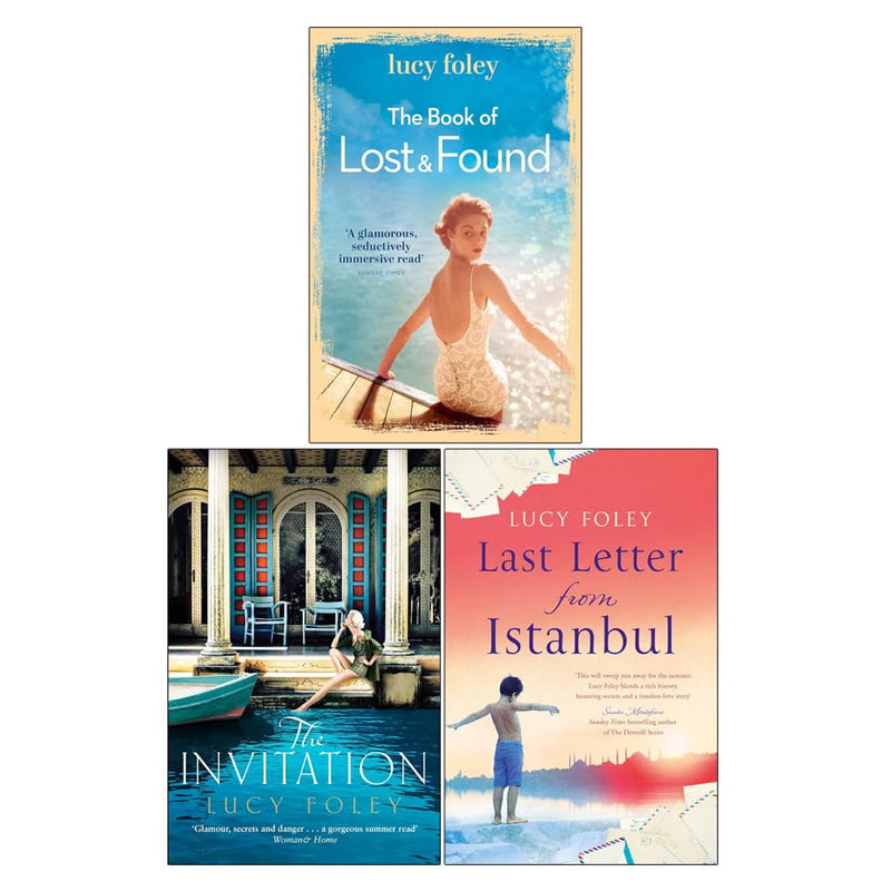 The Book of Lost and Found, The Invitation 3 Books Collection Set by Lucy Foley - Fiction - Paperback
