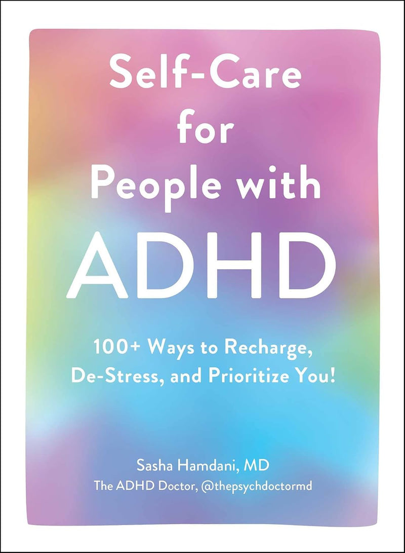 Too Sensitive & Self Care For People With ADHD 2 Books Collection Set By Dr Sasha Hamdani - Non Fiction - Hardback