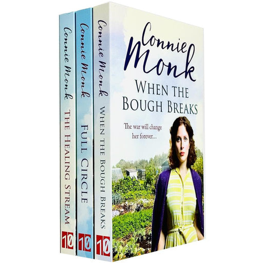 Connie Monk Collection 3 Books Set Full Circle, Healing Stream,When the Bough - The Book Bundle