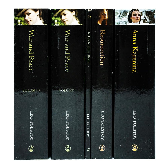The Complete Novels of Leo Tolstoy Classic Stories 5 Books Collection Box Set - The Book Bundle