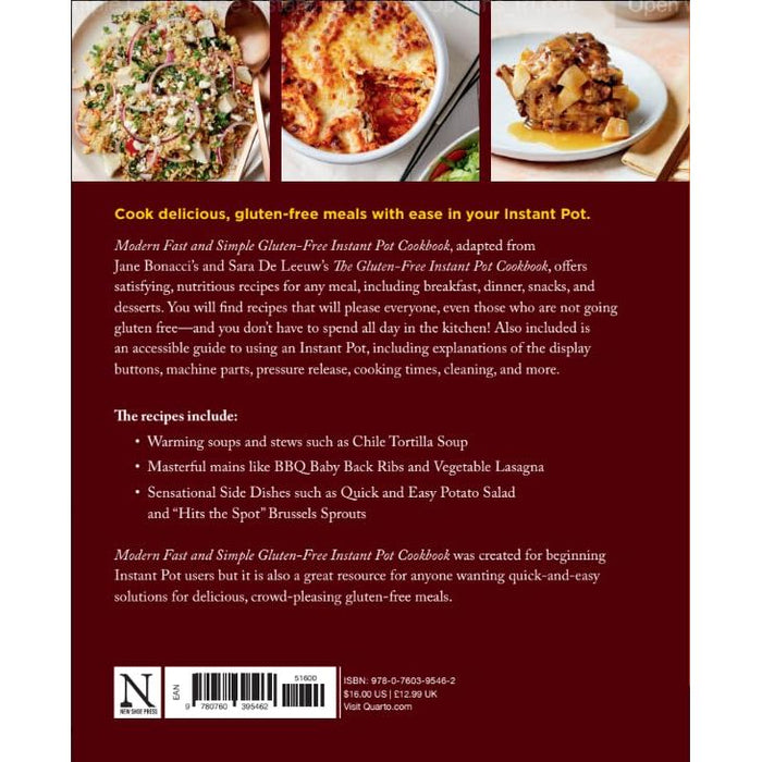 Modern Fast and Simple Gluten-Free Instant Pot Cookbook - The Book Bundle