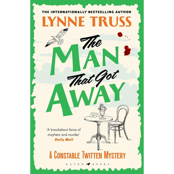 Lynne Truss A Constable Twitten Mystery Collection 4 Books Set (Psycho by the Sea) - The Book Bundle