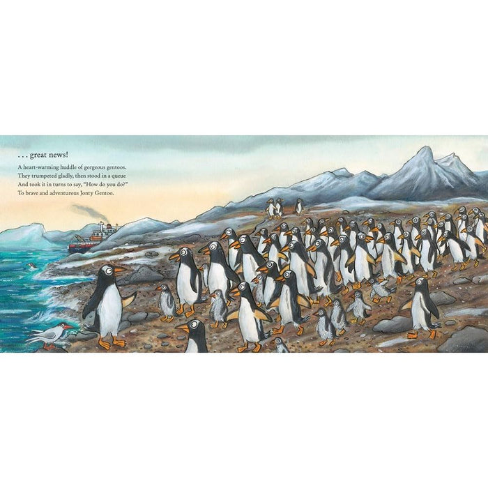 Jonty Gentoo: The Adventures of a Penguin by Julia Donaldson, Axel Scheffler Hardcover - The Book Bundle