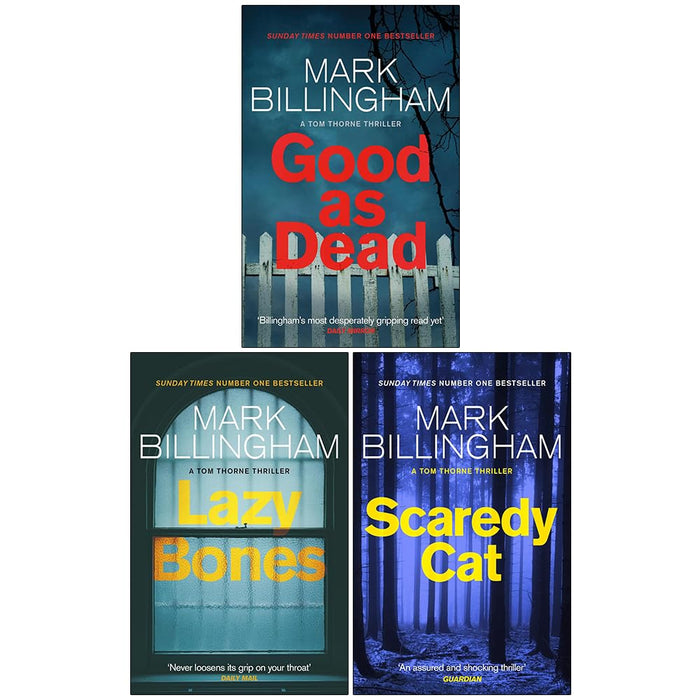 Mark Billingham Tom Thorne Novels 3 Books Collection Pack Set - The Book Bundle
