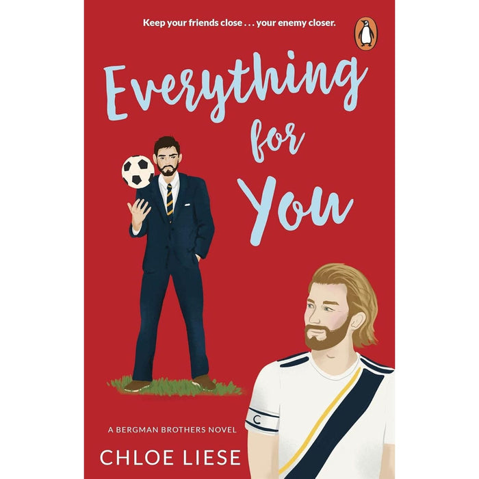 Bergman Brothers 5 Book Collection Set by Chloe Liese (Only When It's Us, Always Only You,Ever After Always, With You Forever, & Everything for You) - The Book Bundle