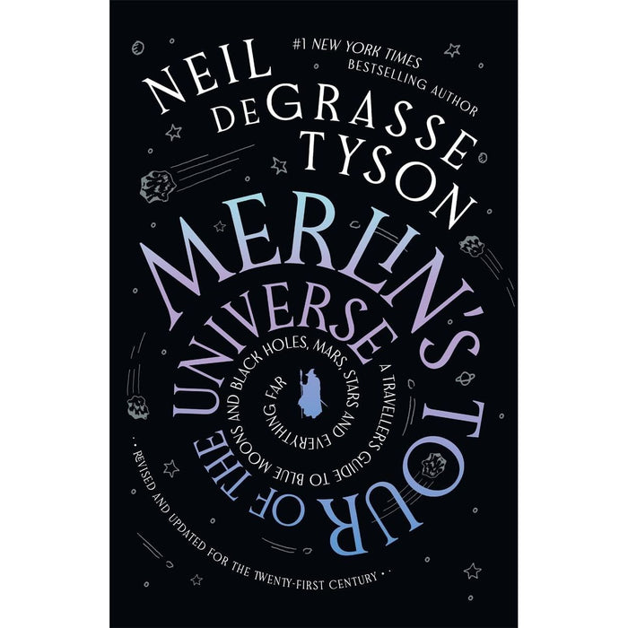 Neil deGrasse Tyson 2 Books Collection Set (Just Visiting This Planet &amp; Merlin's Tour of the Universe)