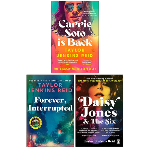Taylor Jenkins Reid Collection 3 Books Set (Carrie Soto Is Back, Forever Interrupted, Daisy Jones and The Six) - The Book Bundle