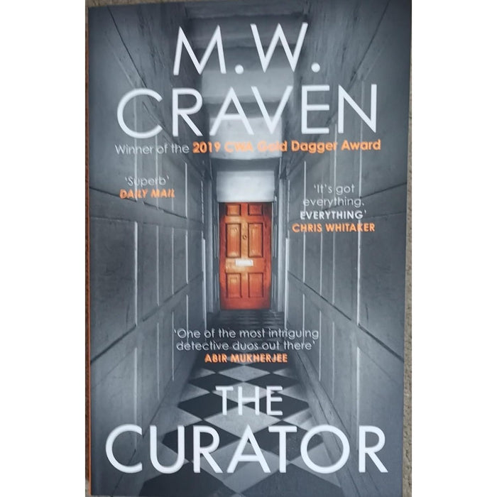 M. W. Craven Washington Poe Series 4 Books Collection Set (The Puppet Show,The Curator, The Botanist,  Dead Ground) - The Book Bundle