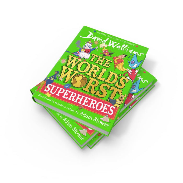 The World's Worst Superheroes: A super new illustrated book of stories for kids by David Walliams - The Book Bundle