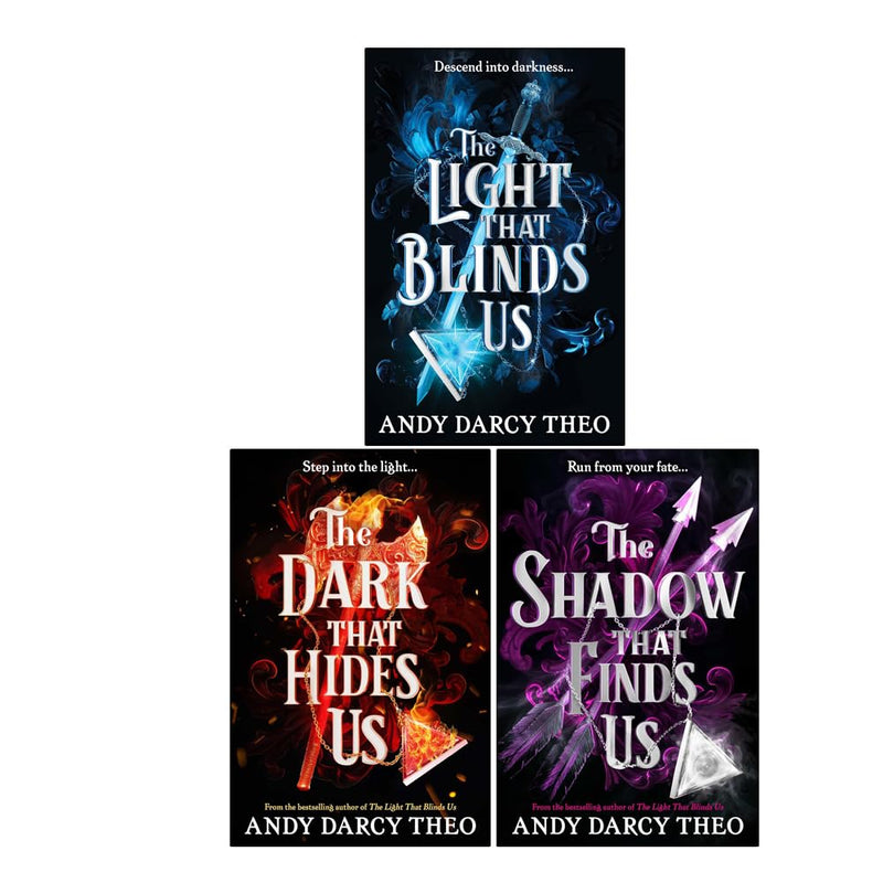 Descent Into Darkness 3 Books Collection Set By Andy Darcy Theo - Fiction - Paperback