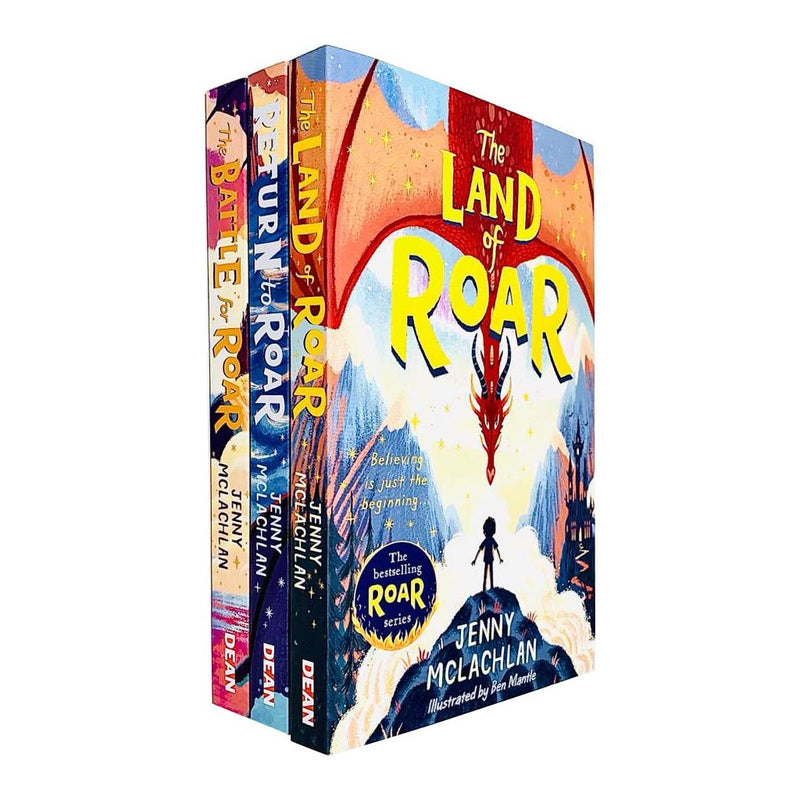 The Land Of Roar Series 3 Books Set (The Battle For Roar, Return To Roar, The Land Of Roar) - The Book Bundle