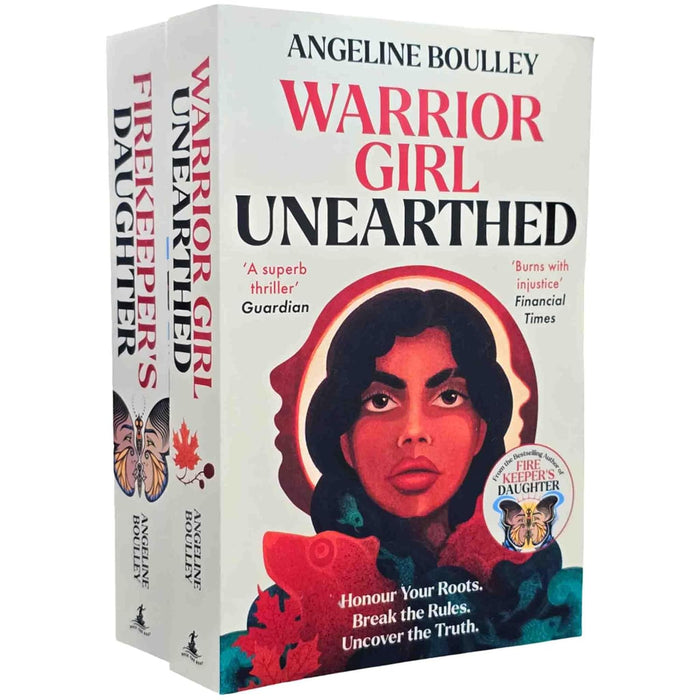 Firekeeper's Daughter Series By Angeline Boulley 2 Books Collection Set (Firekeeper's Daughter & Warrior Girl Unearthed) - The Book Bundle