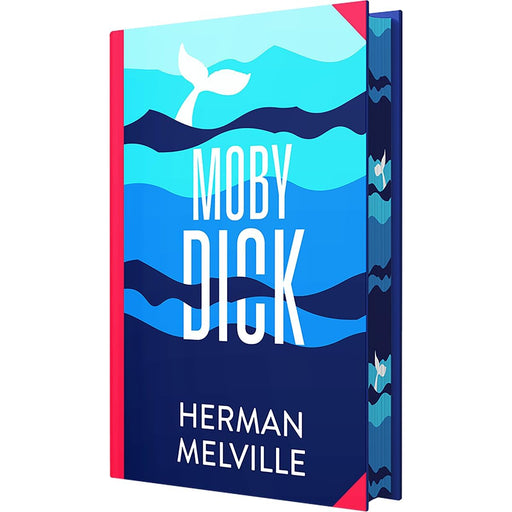Moby Dick by Herman Melville: Wilco Classics Sprayed Edge Premium by Herman Melville - The Book Bundle