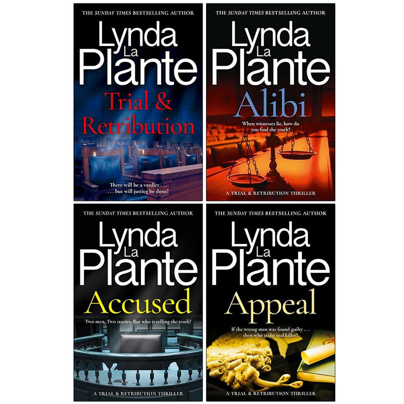 Trial And Retribution 4 Books Collection Set by Lynda La Plante - Fiction - Paperback