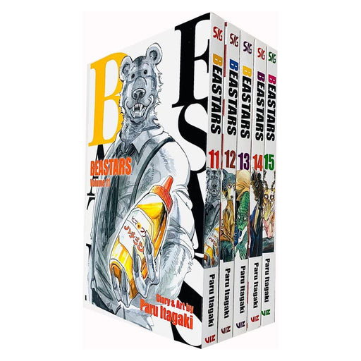 Beastars Series Vol 11-15 Collection 5 Books Set By Paru Itagaki - The Book Bundle