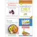 The Longevity Paradox [Hardcover], The Longevity Diet, The Vegan Longevity Diet & Mediterranean Diet For Beginners 4 Books Collection Set - The Book Bundle