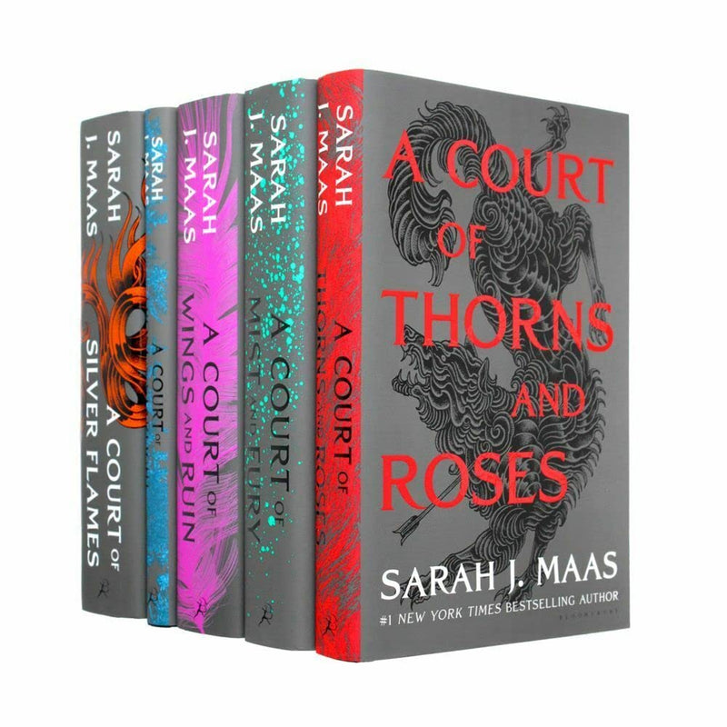 A Court of Thorns and Roses Series 5 Books Collection Set by Sarah J. Maas - The Book Bundle