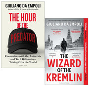 Giuliano da Empoli Collection 2 Books Set (The Hour of the Predator & The Wizard of the Kremlin) - The Book Bundle